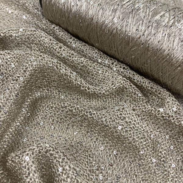 1MM 2MM 3MM 6MM Sequin Yarn 100% Polyester 5.5NM 6.5NM Sequin Wool Yarn 192 Colors