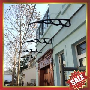 beautiful modern big size villa building rain sun window door polycarbonte pc