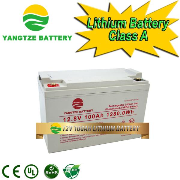 Rechargeable Polymer 12 Volt Lithium Ion Solar Battery 100AH