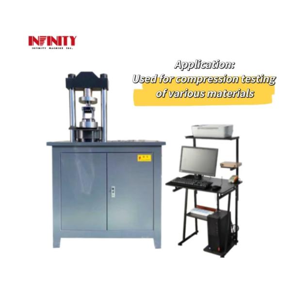 Wholesale 300KN Micro Electro Hydraulic Servo Compression Fatigue Testing Machine from china suppliers