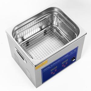 Wholesale 10L Capacity Ultrasonic Cleaner 240w Power 300w Heating 40kHz Frequency Timer Adjustable Industrial Cleaning from china suppliers