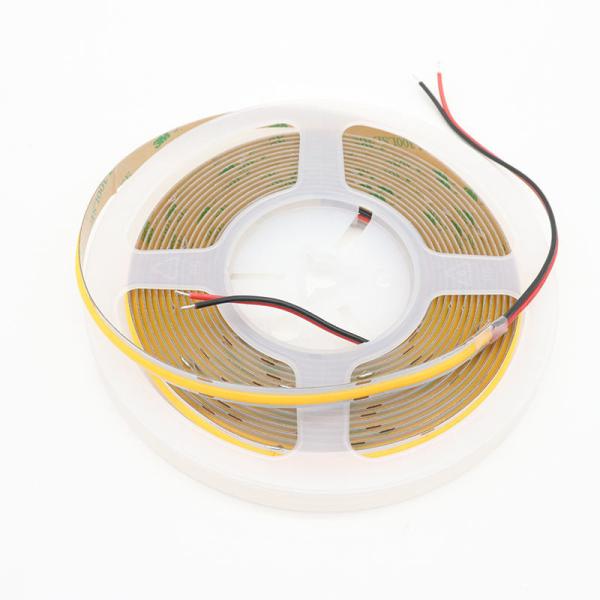 12V 24V Warm Cold White Color High CRI Density 8mm Flexible LED COB Strip Light