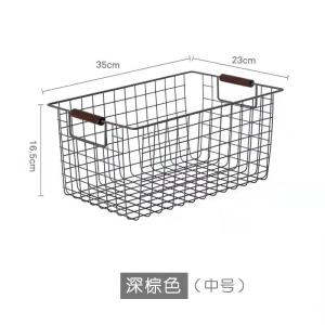 Spices Stackable Wire Mesh Storage Baskets For Kitchen
