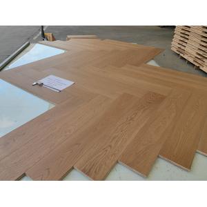 Big Size Brown Fishbone Herringbone Engineered Wood Flooring 910X150MM