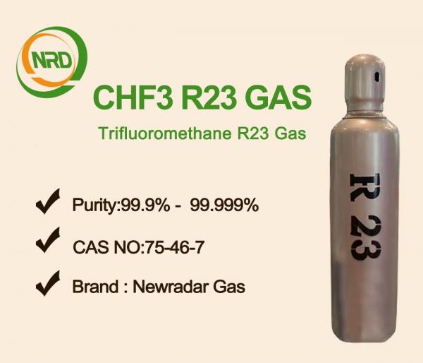 Quality Microelectronics Refrigerant Gas R23 HFC23 Colorless and Clear for sale