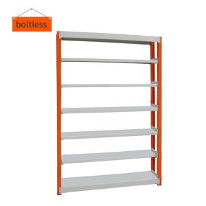 Wholesale Industrial Warehouse Storage 7 Tier Boltless Metallic Shelf Weight Capacity 50-350kg from china suppliers