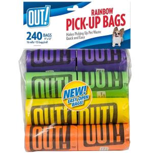 Unscented Printed Truly Biodegradable Poop Bags For Dog / Cat / Rabbit / Pig
