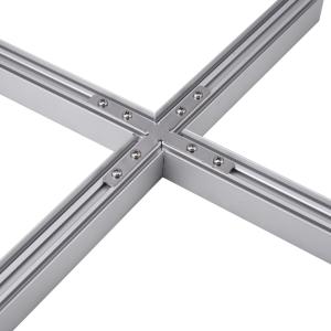 Square Aluminium Channel For LED Strip Lighting 25mm x 25mm Dimension