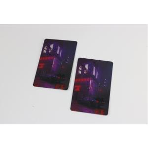 Active Passive 128K Custom Printed Rfid Cards 1.4mm For Office