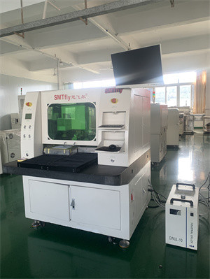 High Precision PCB Separator Machine With Smooth Edge 2500mm/S Laser Scanning