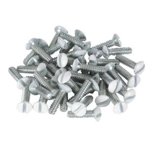 Dacromet Long Electrical Outlet Screws SS314 Long Plug Socket Screws