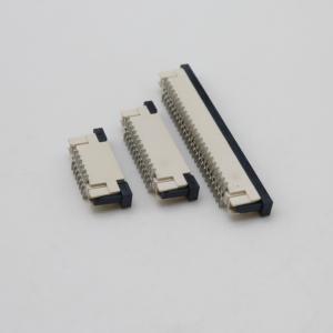 FPC Connector 1.0 Pitch Vertical Positive Pin Standing Paste 4~40Ppin Pull-out