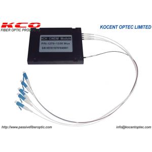 Mux Demux CWDM Fiber Optic Multiplexing 8 Channel 1271nm~1611nm