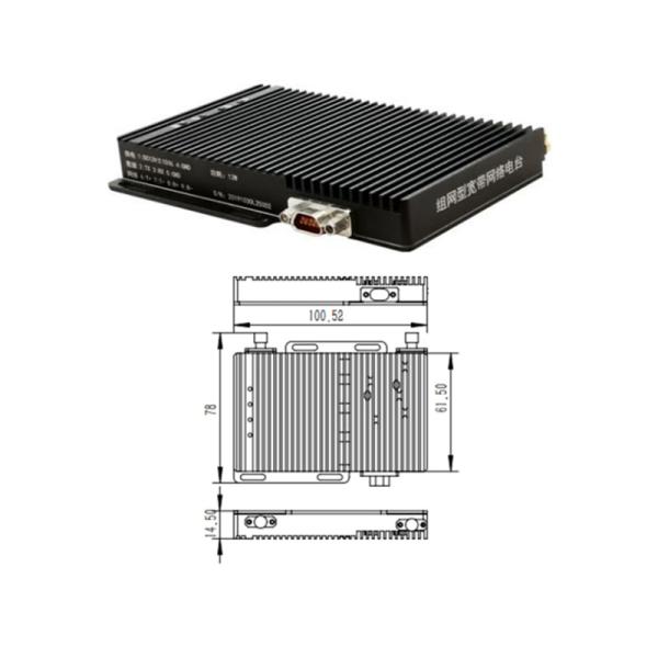 Quality Long Range UAV Communication Data Link  Drone Drone Detection Radar for sale