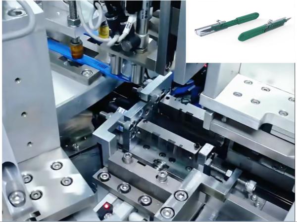 Quality Disposable scalpel automated assembly machine can be customized according to customer's products, stable performance, fast operating rate for sale