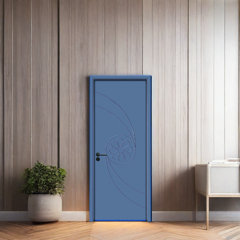Modern Design WPC Hollow Door with Standard Size 2100*600*45mm ISO9001 and CE