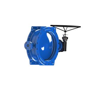 Stainless Steel Disc Double Eccentric Butterfly Valve For Flange Connection And