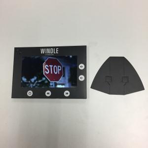 Paper High Impact LCD Video Brochure With Paper Holder Custom Design