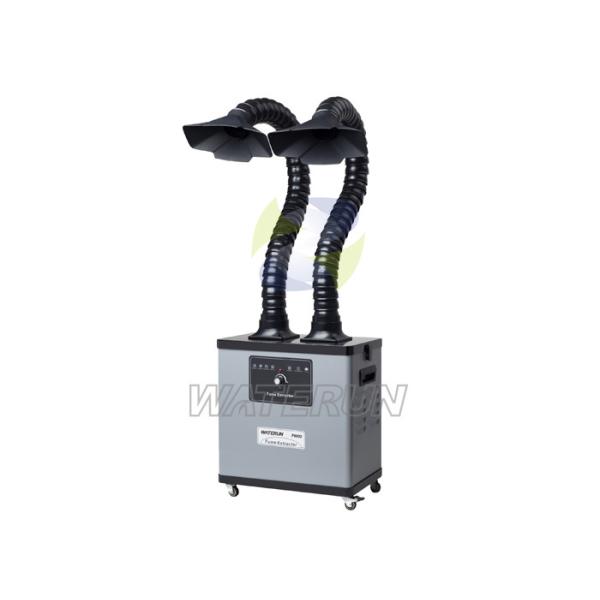 High Voltage Portable Solder Fume Extractor with Extraction Arms / Brushless