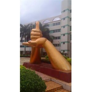 China Garden Large Garden Art Sculptures , Logo Brass Metal Ant Sculpture Realistic on sale