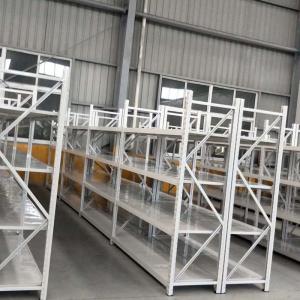100kg-500KG/Layer Metal Storage Shelving Adjustable With Rust Resistant Coating