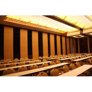 Melamine Movable Conference Room Partition Walls 85mm Thickness