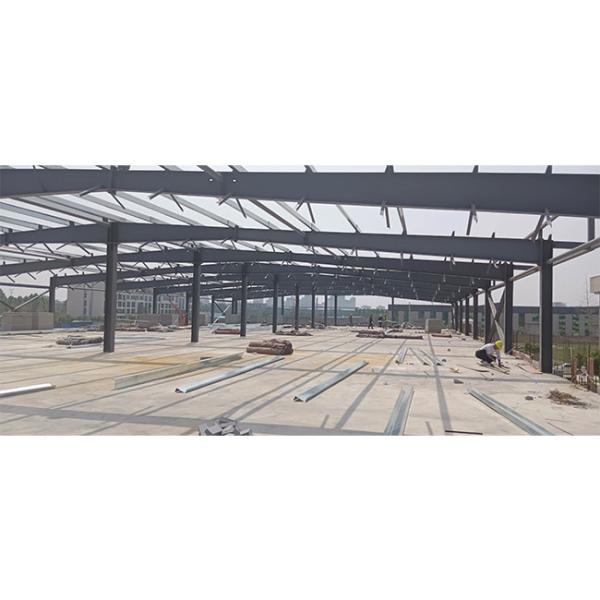 Customized Light Weight Steel Structure Warehouse Prefabricated Steel Portal