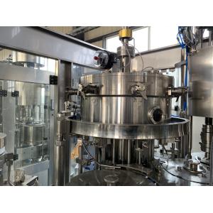 Automatic Carbonated Water Filling Machine , Soft Drink Bottling Machine