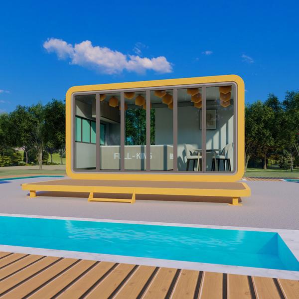 Apple Cabin-Outdoor Living and Working Office Customized Modular Design
