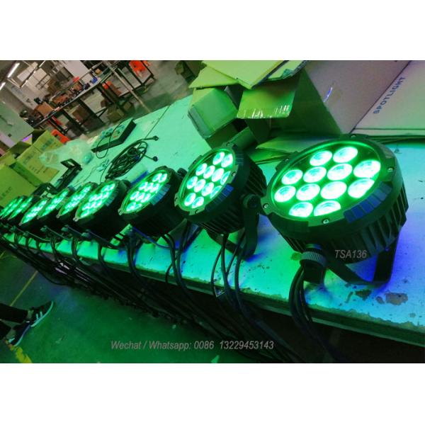 IP65 4 /5/6 in one Outdoor Waterproof Led Flat Par Lamps 12 Leds Outdoor Use TSA136