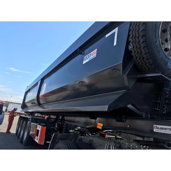 Wholesale Best Hydraulic Cylinder Rear End Side Dump Tipper Trailer with Customization Options from china suppliers