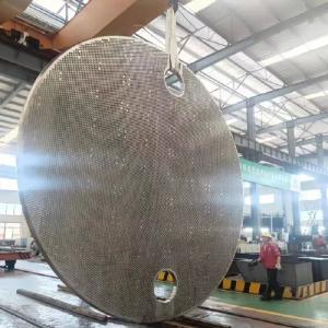 X6CrNiTiB18-10 CNC Machining Heat Exchanger Duplex Stainless Steel Hole Flange