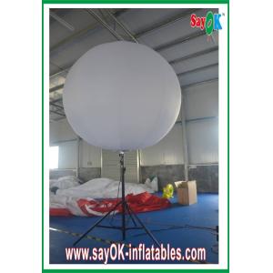 Showing Inflatable Stand Ball 190T Nylon Cloth With Logo Printing