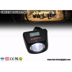 Explosion Proof 3500-4500 Lux Led Miners Lamp , Cordless Cap Lamp 300ma Li - Ion