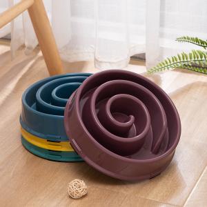 Slow Feeder Dog Bowls For Large Dogs Anti-Chocking Slower Feeder Dog Puzzle Bowl