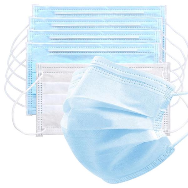 Elastic Closure Disposable Earloop Face Mask Anti Dust Multi Layer Protection
