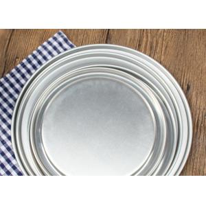 6/7/8/9/10/12 Inch Non Stick Thickened Round Aluminum Pizza Pans 1.0mm Thickness