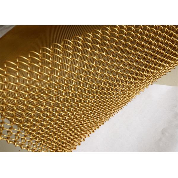 5x5mm Movable Mesh Screen Curtain Stainless Steel Decorative Wire For Hotel