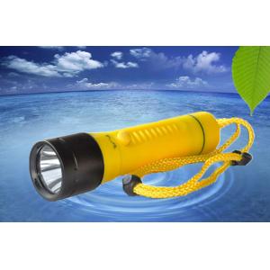 Wholesale 800LMLED Dive Torch Under Water 100m Waterproof Plastic Diving Torch D-X4 1xXML2 from china suppliers