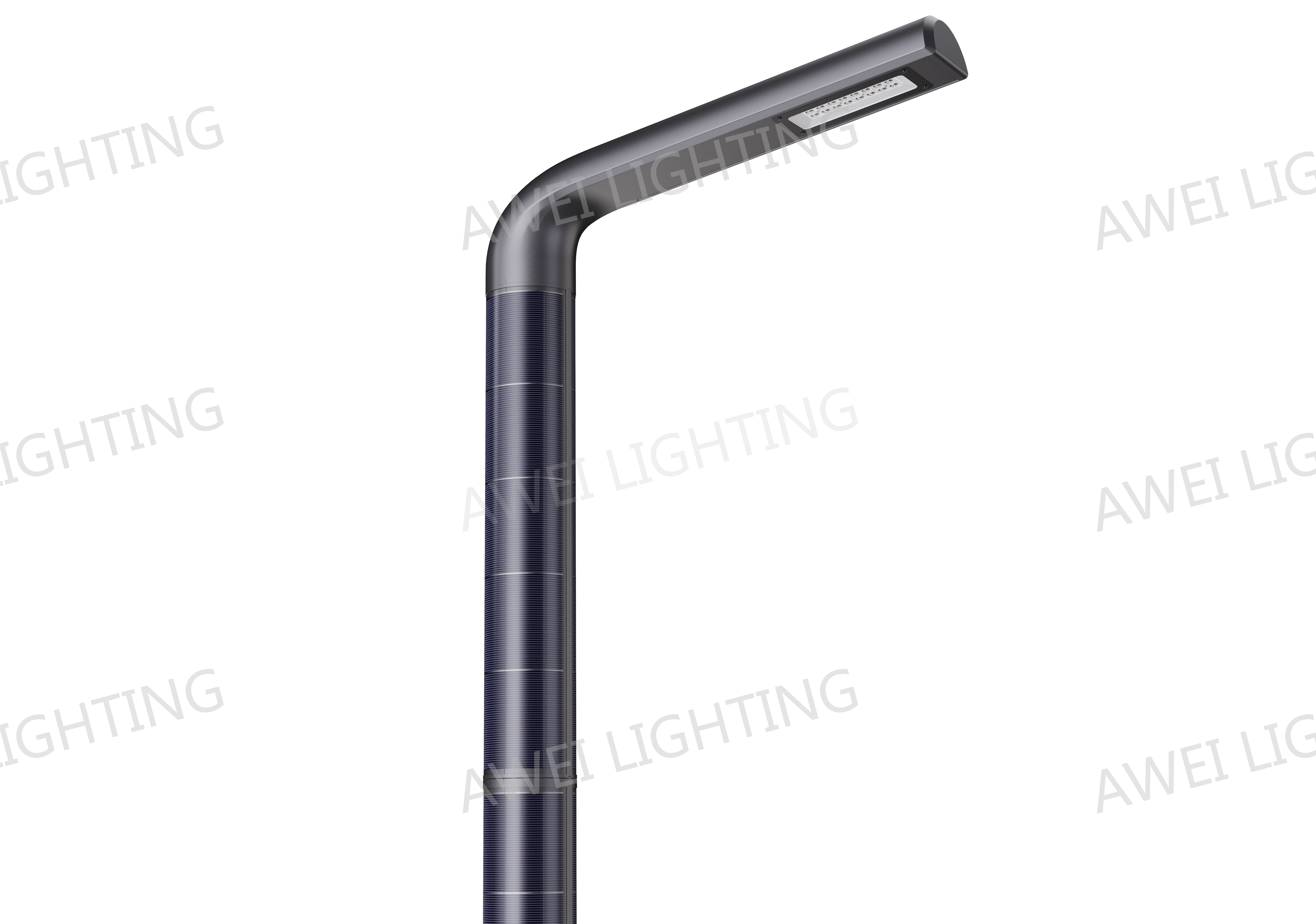 Hybrid Solar Technology With MPPT Solar Controller Solar Street Light Used In