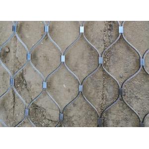Customized 7x7 Stainless Steel Balustrade Cable Mesh with 60x104mm Mesh Opening