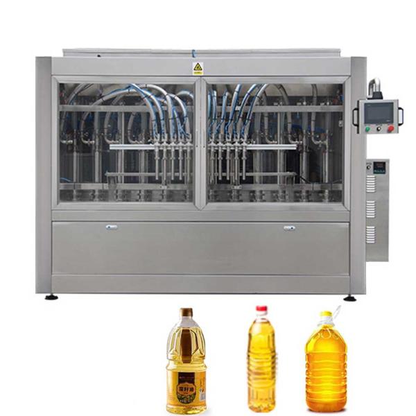Quality Npack Commercial Linear Type Sesame Soybean Oil Filling Production Line With Capping And Labeling Machine for sale