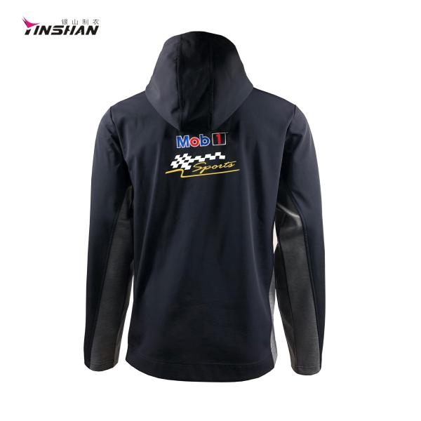 Custom Logo Sport Wear Men Jackets Full Zip Up Casual Men's Jackets for F1 Racing Suit