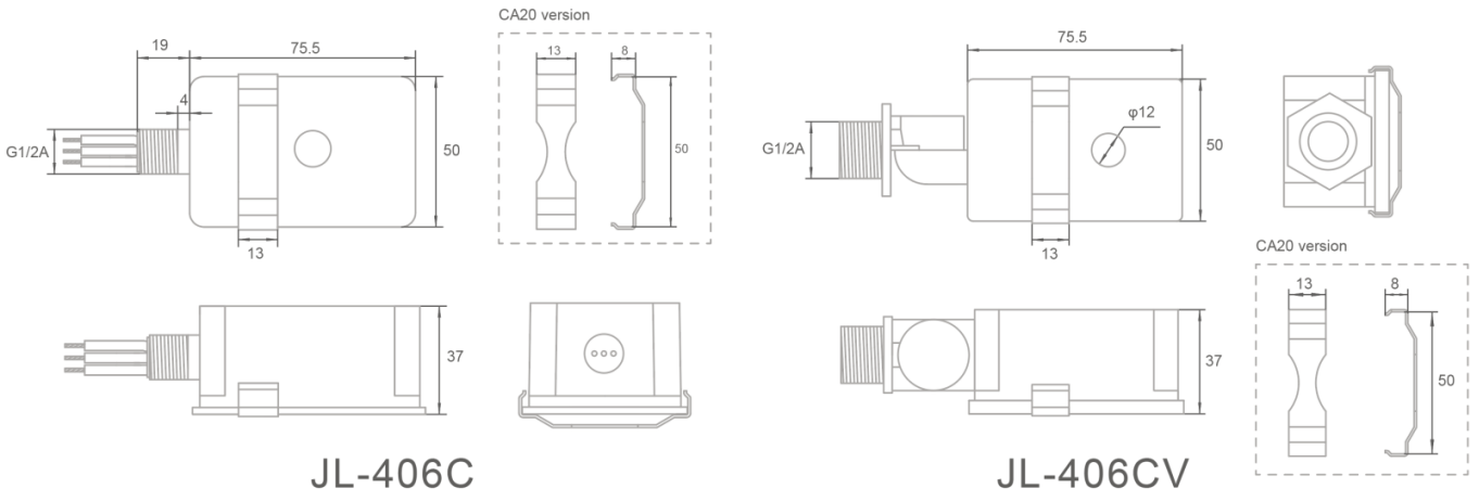 Add A Rotating Handle For Directional Tracking Conduit Wire In Electronic Photocontrol Silicon Phototransistor