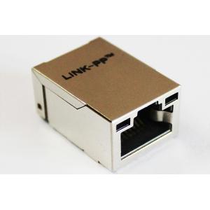 LMJTAB881443M-L / LMJTAB881543M-L Magnetic RJ45 Modular Jack , RJ45 With LEDs