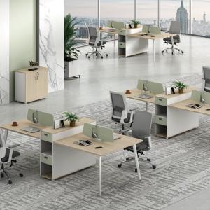 Gridlock Employee Workstation Office Set in Modern Design for Hospital