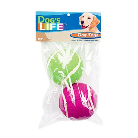 Dog ball teeth