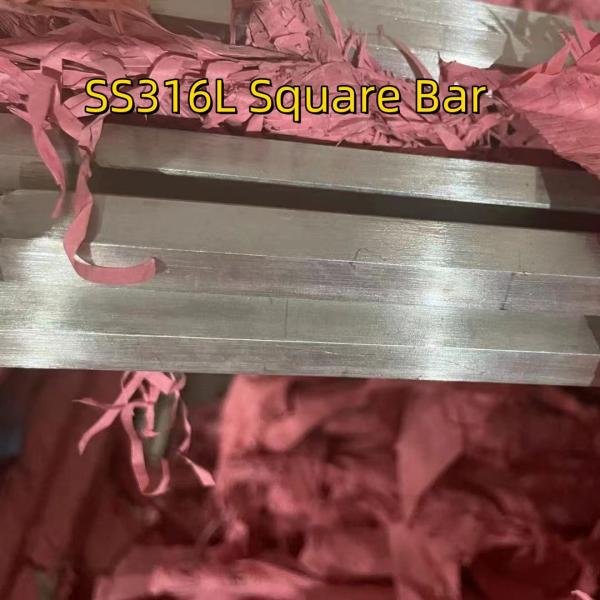 10 X 10 Mm X 3 M Long SS Square Solid Bar Highly Polished Finish And Grade 316