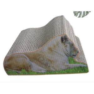 Wholesale Subtle Curves Cat Scratching Couch Horizontal Encouraging Activity SGS Approved from china suppliers