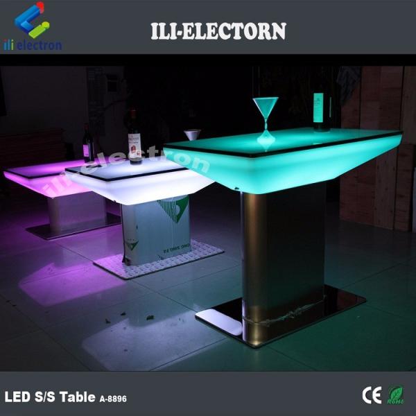 LED party rechargeable led coffee table